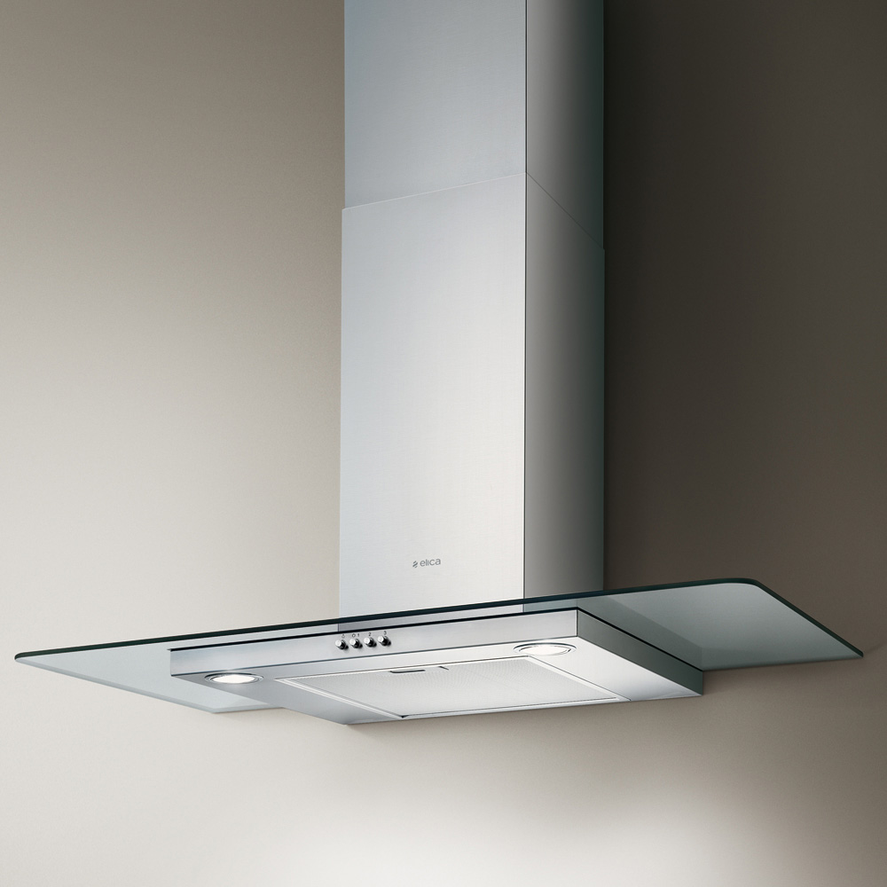 ELICA FLAT GLASS IX/A/90 Cappa / Inox