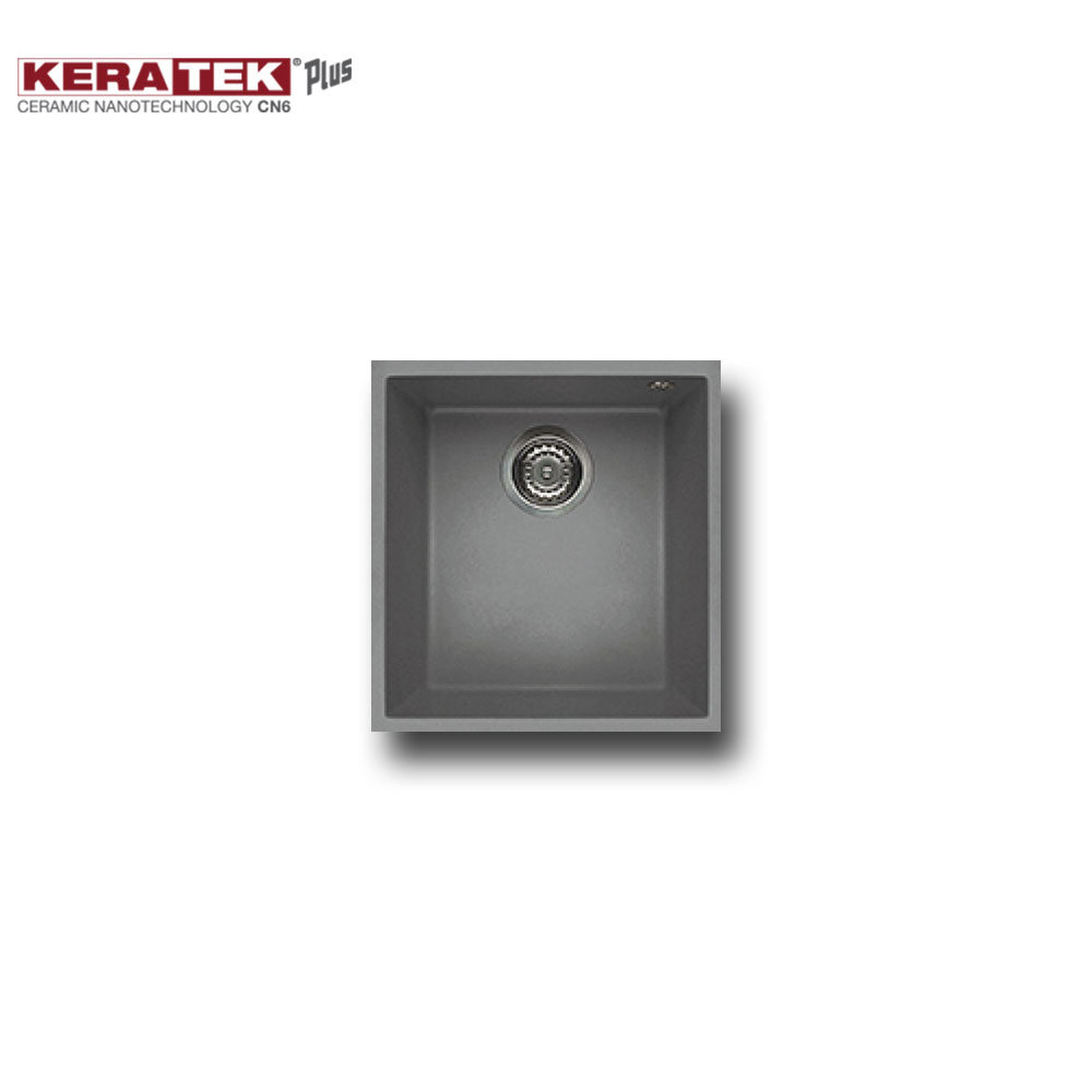 ELLECI LKQ10097BSO Lavello QUADRA 100 / Light.Grey