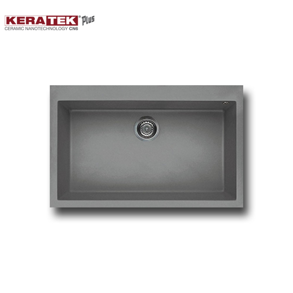 ELLECI LKQ13097 Lavello QUADRA 130 / Light.Grey