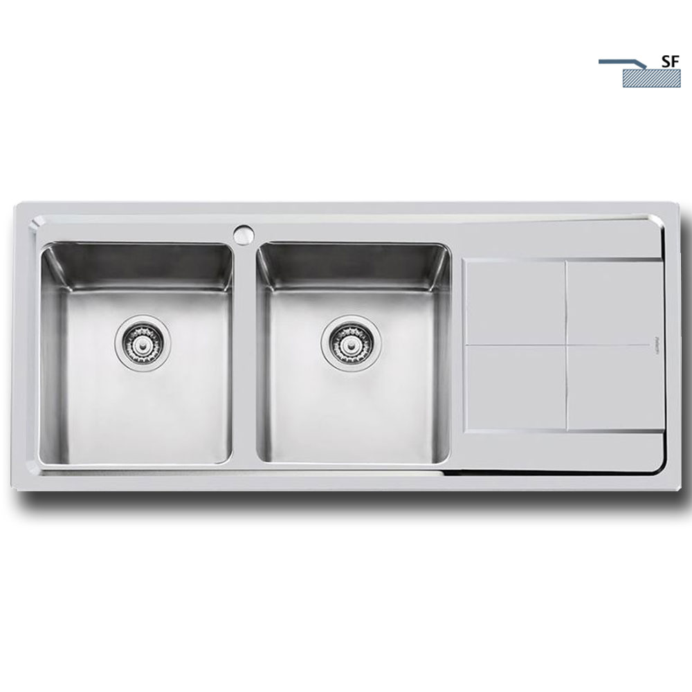 FOSTER@2222 052 Vasche KE 116.2V.SF / Inox.S