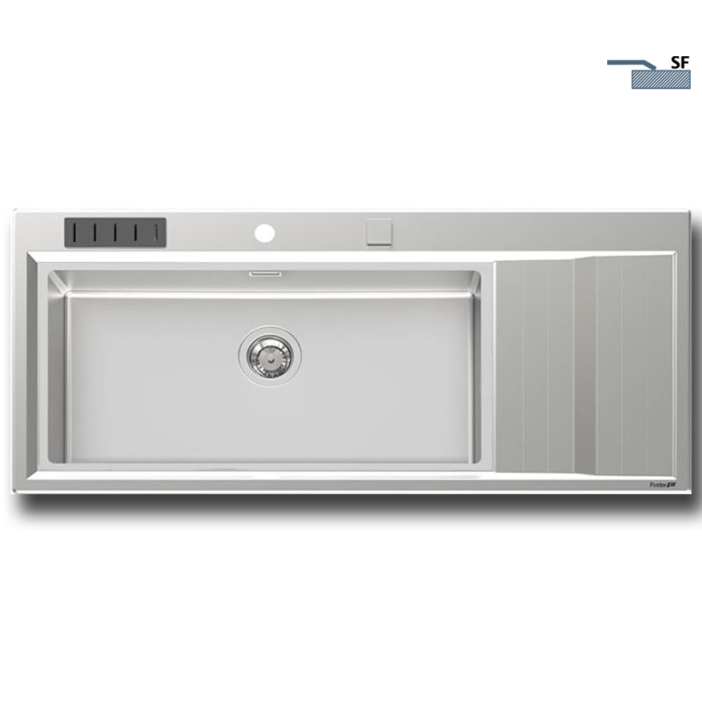 FOSTER@4504.052 Vasca STRIPE 117.1V.SF / Inox.S