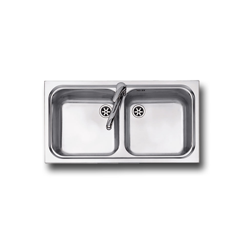 JOLLYNOX 1I8050/2.90K Lavello 79x42 2v / Inox