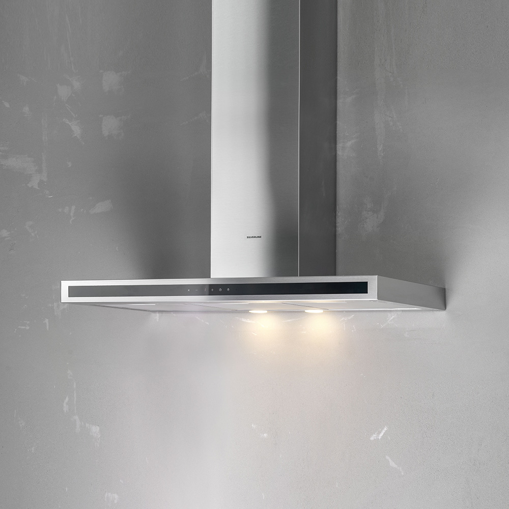 SILVERLINE@3173.9.733.01 Cappa Parete / Inox
