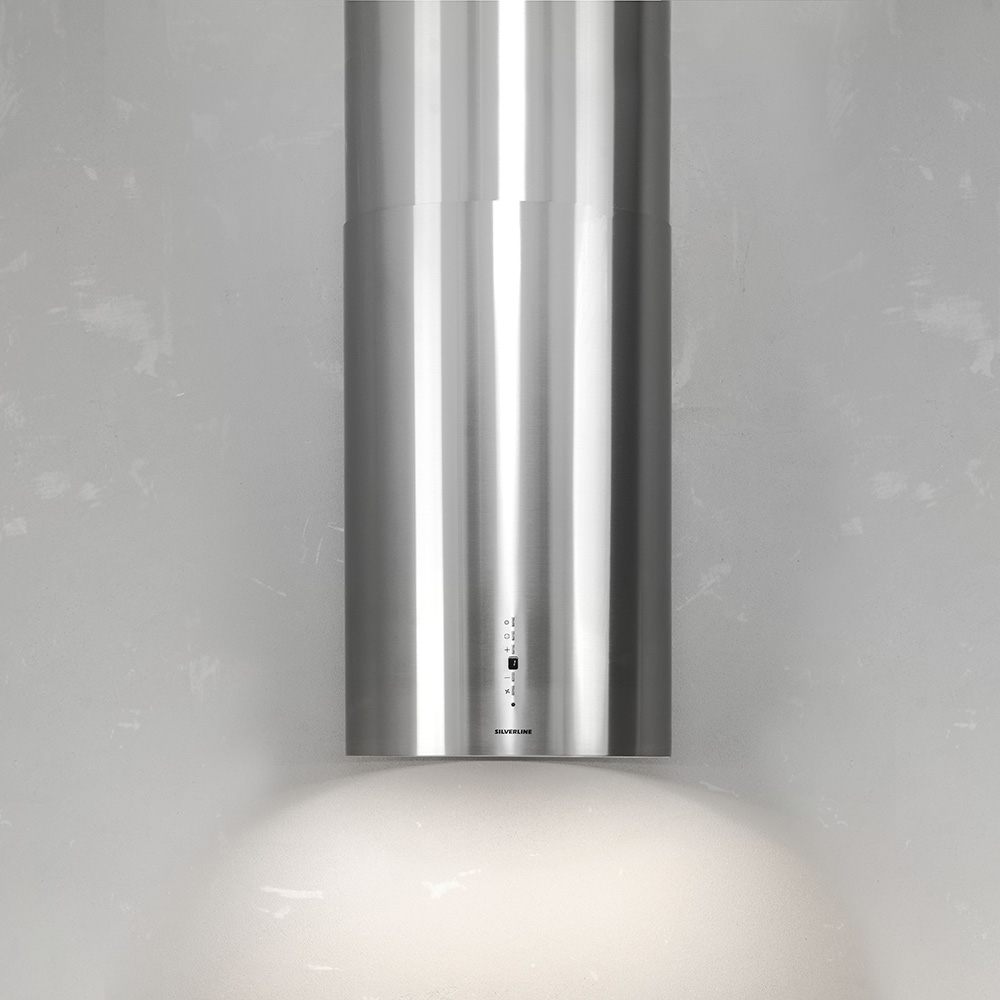 SILVERLINE@3290.4.733.01 Cappa Parete / Inox