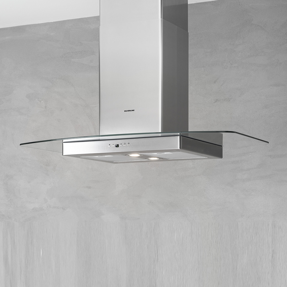 SILVERLINE@4240.9.733.01 Cappa Isola / Inox