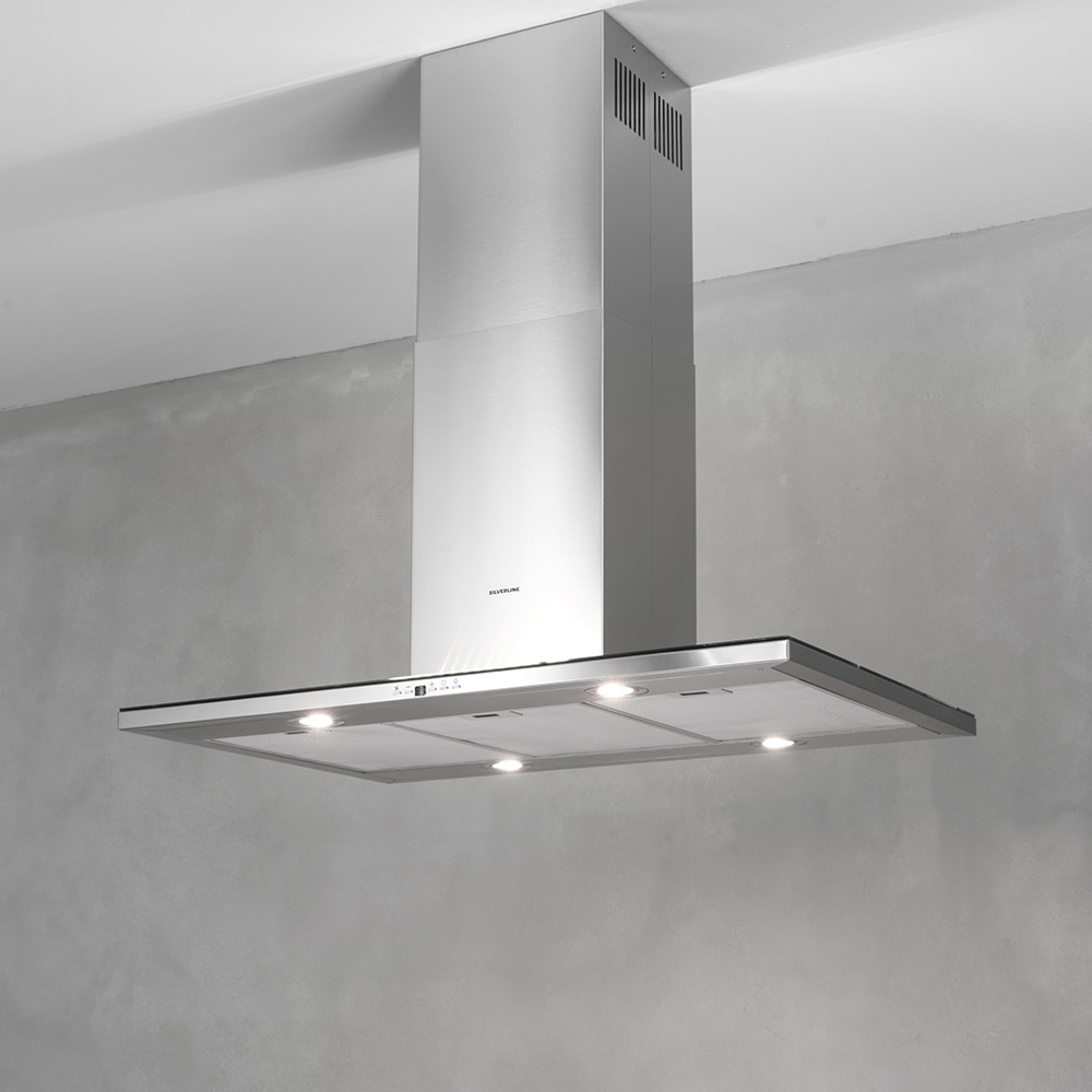 SILVERLINE@4250.9.733.01 Cappa Isola / Inox