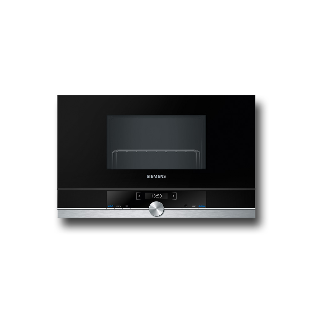 SIEMENS@BE634LGS1 MicroOnde Con Grill / Nero.Sx