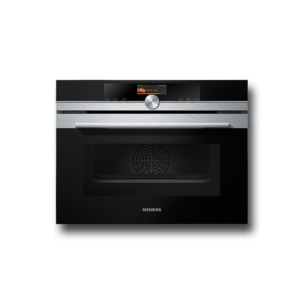 SIEMENS@CM676GBS1 Forno Combi M.Onde / Nero*