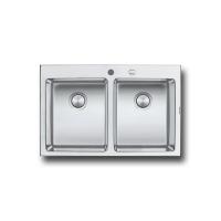 BARAZZA@1LBO82 Lavello B_OPEN 79.2.IBR / Inox