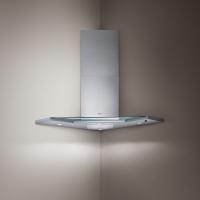 ELICA SYNTHESIS ANGOLO IX/A/100 Cappa / Inox.Vetro