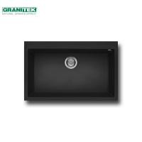 ELLECI LGQ13040 Lavello QUADRA 130 / Nero