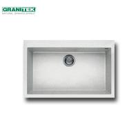 ELLECI@LGQ13052 Lavello QUADRA / Bianco.Pietra