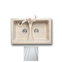 TELMA@DO07920.71 Lavello MQ DOMINO / Alluminio
