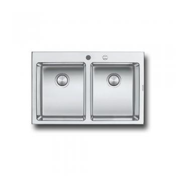 BARAZZA@1LBO82 Lavello B_OPEN 79.2.IBR / Inox