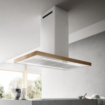 ELICA BIO ISLAND WH/A/120 Cappa / Bianco