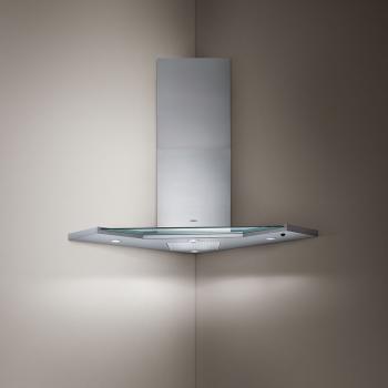 ELICA SYNTHESIS ANGOLO IX/A/100 Cappa / Inox.Vetro