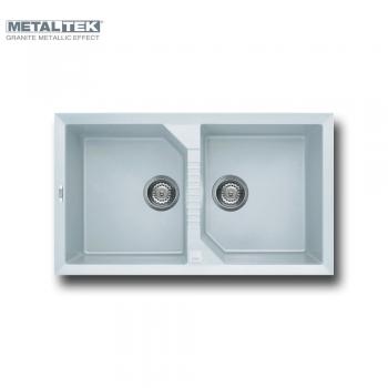 ELLECI@LGT45068 Lavello TEKNO / Bianco