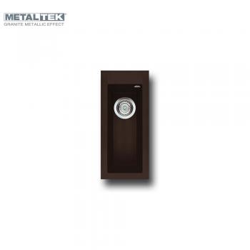 ELLECI@LMQ05078 Lavello QUADRA / Espresso