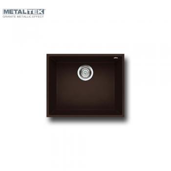 ELLECI@LMQ10578BSO Lavello QUADRA / Espresso