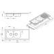 APELL Lavello Stampato FH1162MILPC / Inox.Sx*