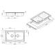 APELL Lavello Stampato FH862IPC / Inox*