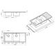 APELL LNP1162ILBC Lavello LINEAR PLUS / Inox.Sx