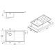 APELL LNP861ILBC Lavello LINEAR PLUS / Inox.Sx