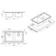 APELL LNP862FBC Lavello LINEAR PLUS / Inox