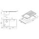 APELL VE861IRBC Lavello VENEZIA / Inox.Dx