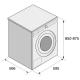 ASKO W2086CW Lavatrice 8Kg A+++ / Bianco