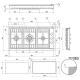 BARAZZA 1PLB2TI Piano LAB 90.IBP.FT / Total.Inox