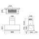 BARAZZA 1KMDP9 Cappa 90 MOOD / Inox