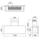 BARAZZA 1KSTP12 Cappa 120 STEEL / Inox
