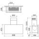 BARAZZA 1KSTP9 Cappa 90 STEEL / Inox
