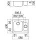 BARAZZA 1IS6060 Lavello SELECT 58.1½.IBR / Inox