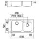 BARAZZA 1IS90602 Lavello SELECT 86.2.IBR / Inox