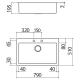BARAZZA 1LBO81K Lavello B_OPEN 79.1.IBR / Inox