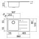 BARAZZA 1LES91PD Lavello EASY 86.1.IBP.FT / Inox.D
