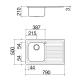 BARAZZA 1LFS81D Lavello B_FAST 79.1.IBR / Inox.D