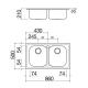 BARAZZA 1LFS92 Lavello B_FAST 79.2.IBR / Inox