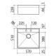 BARAZZA 1LLB61 Lavello LAB 57.1.FT.ST / Inox