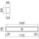 BARAZZA 1CI120 Canale Incasso 120 / Inox