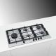 BOSCH@PCS9A5B90 Cottura Gas 90 / Inox
