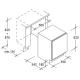 CANDY CFU135NE Congelatore Sottopiano A+ / Dx.Rev
