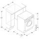 CANDY CBWM814DS Lavatrice 8Kg A+++ / S.Totale