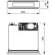DOMETIC Draw Bar D5C Cantina / Vetro.Trasparente
