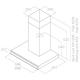 ELICA ADELE BLIX/A/90 Cappa / Inox.Nero