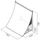 ELICA NUAGE DRYWALL F/75 Cappa / Neutra