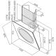 ELICA OM AIR WH/F/75 Cappa / Cr.Bianco