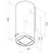 ELICA TUBE PRO WH MAT/A/43 Cappa / Bianco